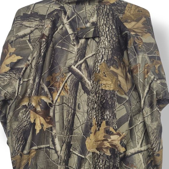 Vintage Woolrich Camo Jacket Sz X-Large Outdoor Guide Collection Polyester - Picture 3 of 4